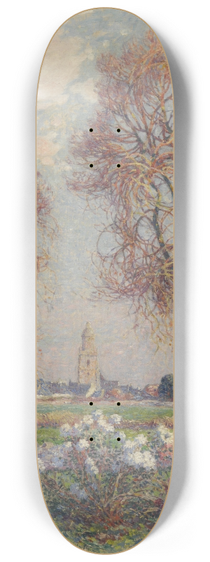 Ferdinand du Puigaudeau - Printemps autour du Croisic 8.25 inch art skate deck