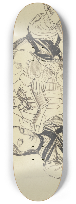 Ferdinand Fellner - A terzet 8.25 inch art skate deck Ferdinand Fellner - A terzet 8.25 inch art skate deck