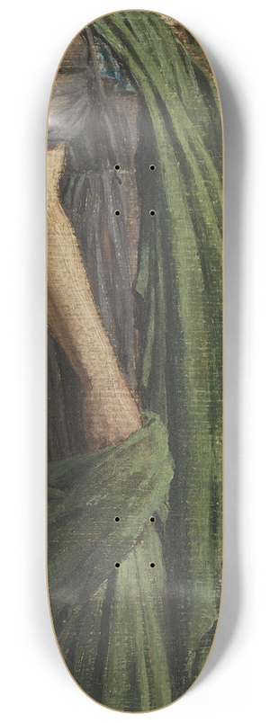 Albert Joseph Moore - A Flower Walk 8.25 inch art skate deck