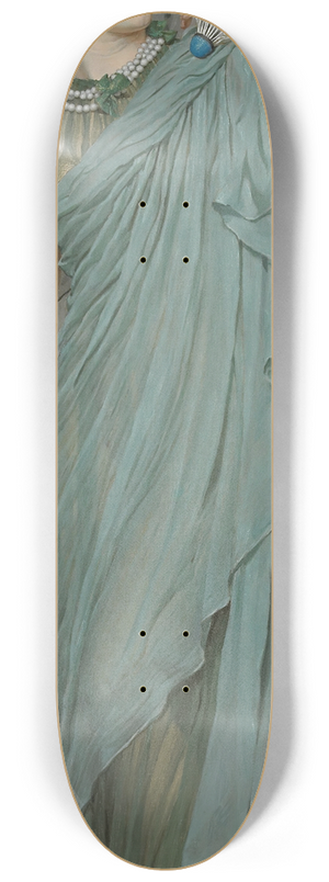 Albert Joseph Moore - Battledore 8.25 inch art skate deck Albert Joseph Moore - Battledore 8.25 inch art skate deck