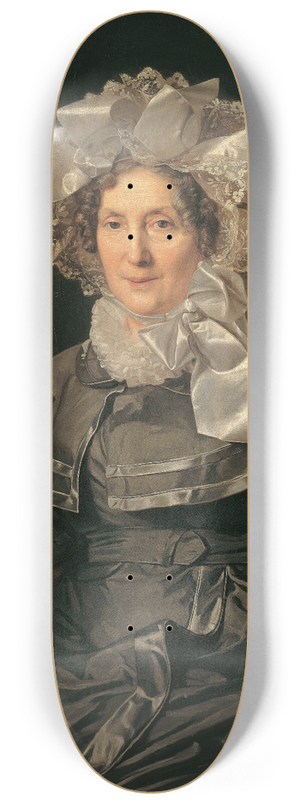 Ferdinand Georg Waldmller - Elisabeth Waldmller, die Mutter des Knstlers 8.25 inch art skate deck Ferdinand Georg Waldmller - Elisabeth Waldmller, die Mutter des Knstlers 8.25 inch art skate deck