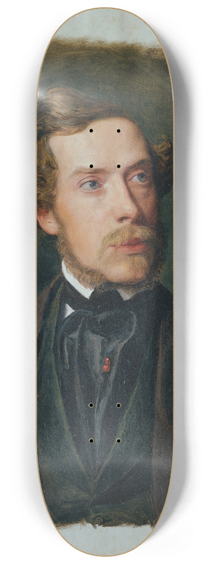 Ferdinand Georg Waldmller - Gustav Barth, Chormeister des Wiener Mnnergesangsvereins 8.25 inch art skate deck