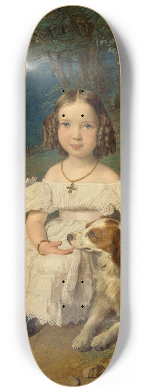 Ferdinand Georg Waldmller - Julia Comtesse Apraxin 8.25 inch art skate deck