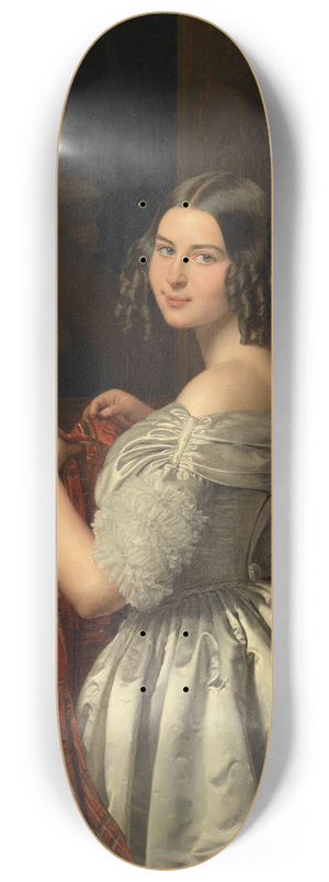 Ferdinand Georg Waldmller - Junge Dame bei der Toilette 8.25 inch art skate deck