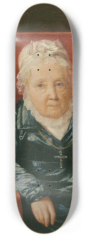 Ferdinand Georg Waldmller - Rosina Wieser im Lehnstuhl 8.25 inch art skate deck