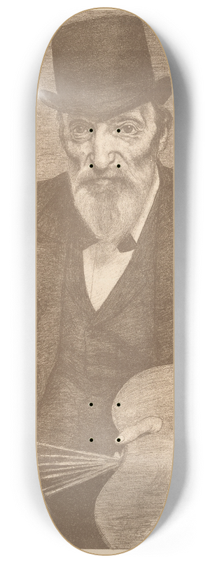 Ferdinand Hart Nibbrig - Portret van Hendrik Valkenburg 8.25 inch art skate deck