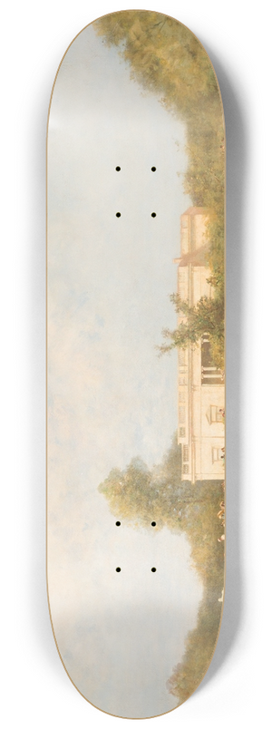 Ferdinand Heilbuth - Summer day in the palace garden 8.25 inch art skate deck Ferdinand Heilbuth - Summer day in the palace garden 8.25 inch art skate deck