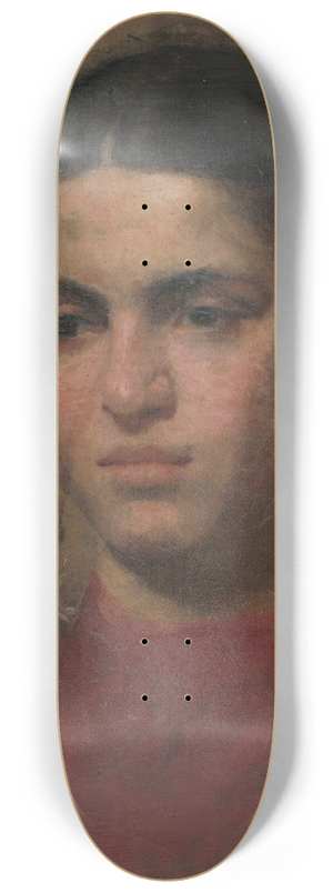 Ferdinand Katona - Girls head 8.25 inch art skate deck Ferdinand Katona - Girls head 8.25 inch art skate deck