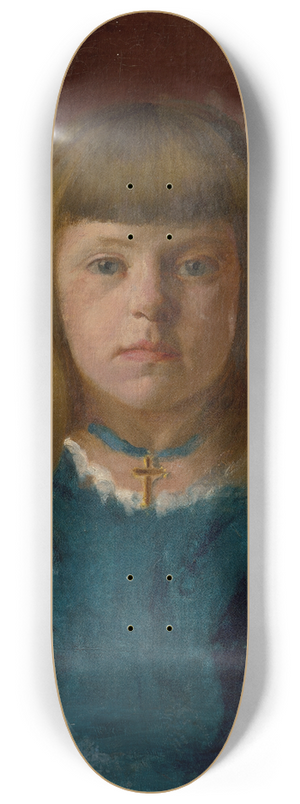 Ferdinand Katona - Portrait of a Girl 8.25 inch art skate deck Ferdinand Katona - Portrait of a Girl 8.25 inch art skate deck