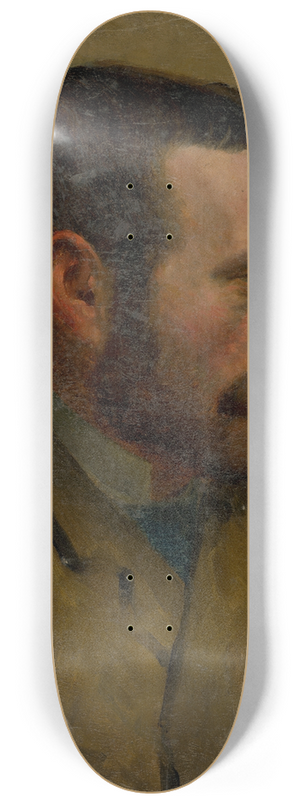 Ferdinand Katona - Self portrait 8.25 inch art skate deck Ferdinand Katona - Self portrait 8.25 inch art skate deck