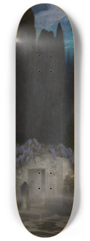 Ferdinand Keller - Bcklins Grab 8.25 inch art skate deck