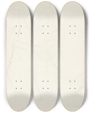 Triptych art skateboard deck of Harald Giersing Portrt Af Maleren Sigurd Swane Siddende by Harald Giersing (1881-1927)