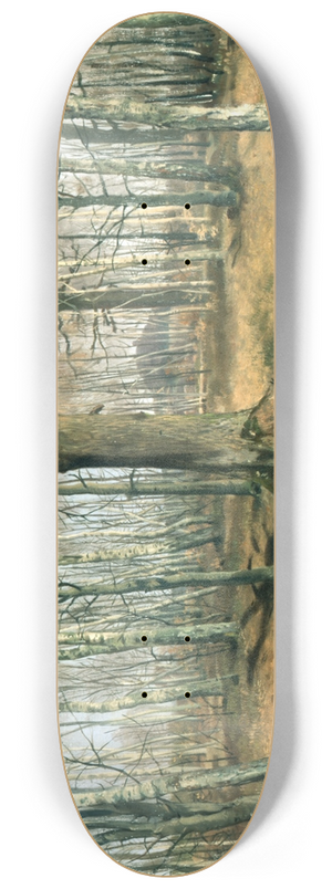Ferdinand von Rayski - Wermsdorf Forest 8.25 inch art skate deck