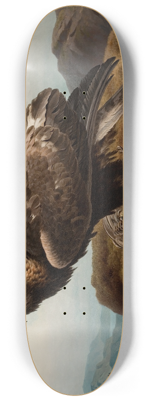 Ferdinand von Wright - Golden Eagle At A Cliffs Edge 8.25 inch art skate deck Ferdinand von Wright - Golden Eagle At A Cliffs Edge 8.25 inch art skate deck