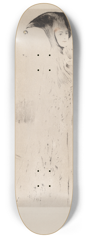 Fernand Khnopff - The Bells 8.25 inch art skate deck Fernand Khnopff - The Bells 8.25 inch art skate deck