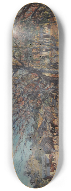 Fernando Fader - Fin de invierno 8.25 inch art skate deck