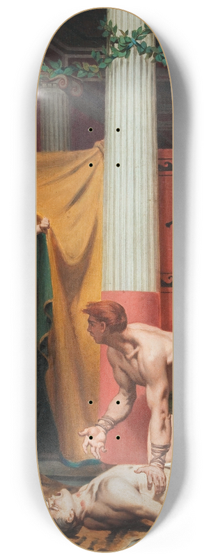 Fernand Pelez - Death Of The Emperor Commodus 8.25 inch art skate deck