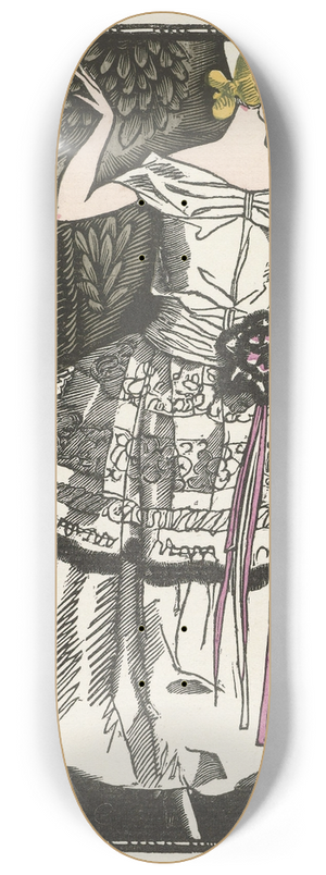 Fernand Simon - Chlo / Robe du soir, de Beer 8.25 inch art skate deck