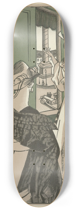 Fernand Simon - La Parure 8.25 inch art skate deck Fernand Simon - La Parure 8.25 inch art skate deck