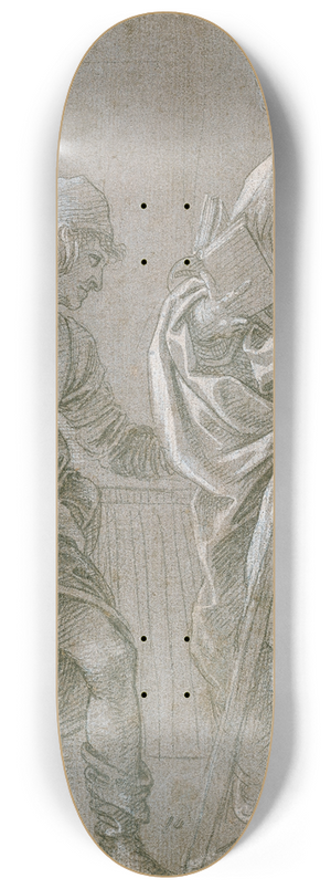 Filippino Lippi - Apostle and Youth 8.25 inch art skate deck Filippino Lippi - Apostle and Youth 8.25 inch art skate deck