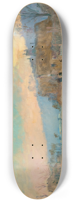 Albert Lebourg - Paysage prs de Rouen 8.25 inch art skate deck