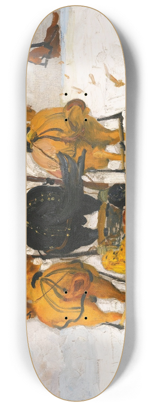 Filipp Malyavin - Troika In The Snow 8.25 inch art skate deck