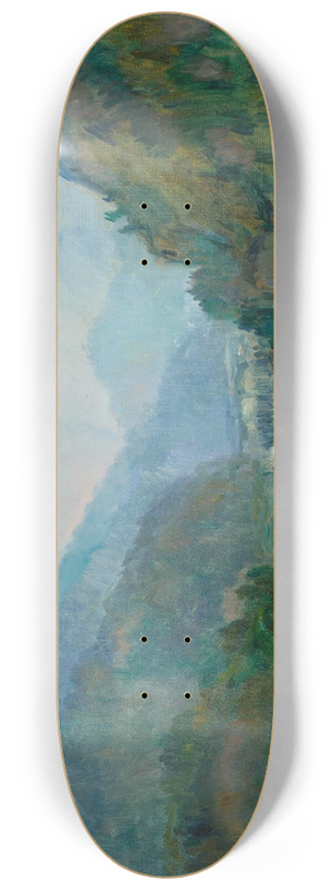 Albert Lebourg - Soleil Levant Saint Maurice 8.25 inch art skate deck