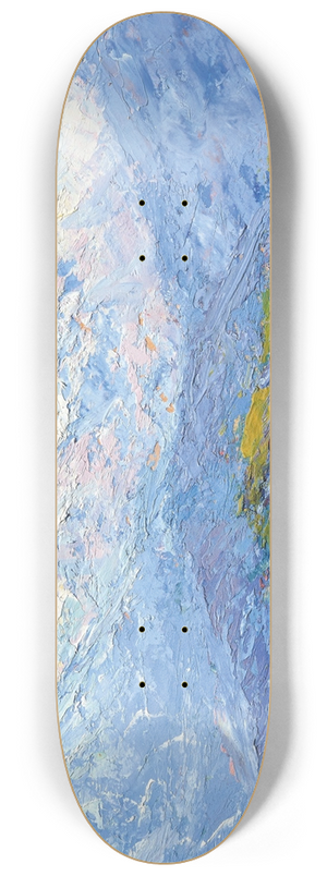 Filippo Franzoni - Mountain Landscape 8.25 inch art skate deck