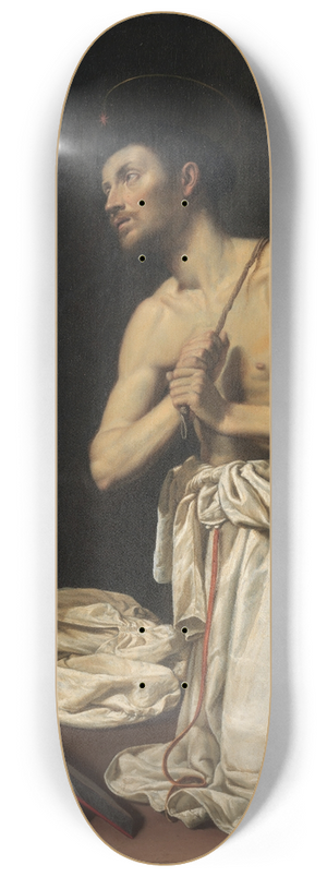 Filippo Tarchiani - Saint Dominic in Penitence 8.25 inch art skate deck Filippo Tarchiani - Saint Dominic in Penitence 8.25 inch art skate deck