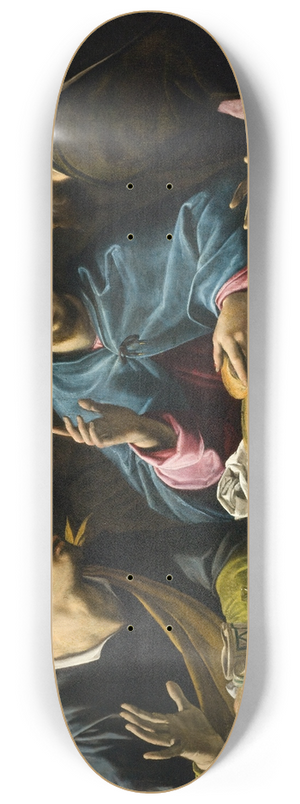 Filippo Tarchiani - The Supper at Emmaus 8.25 inch art skate deck Filippo Tarchiani - The Supper at Emmaus 8.25 inch art skate deck