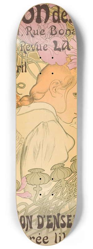 Firmin Bouisset - Salon des Cent 8.25 inch art skate deck