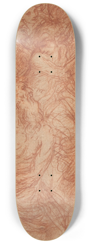 Flaminio Torre - The Virgin Appearing to Saint Jerome 8.25 inch art skate deck
