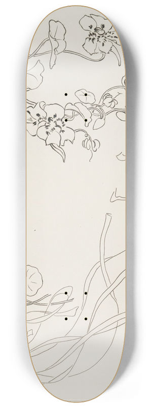 Flix Bracquemond - Intrieur du saladier [capucines]. 8.25 inch art skate deck