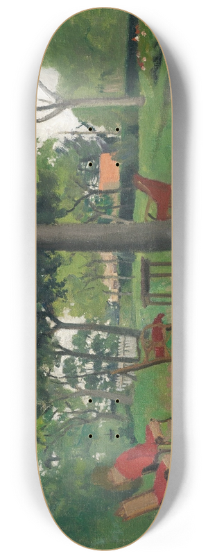 Flix Vallotton - Les Fauteuils, Varengeville 8.25 inch art skate deck