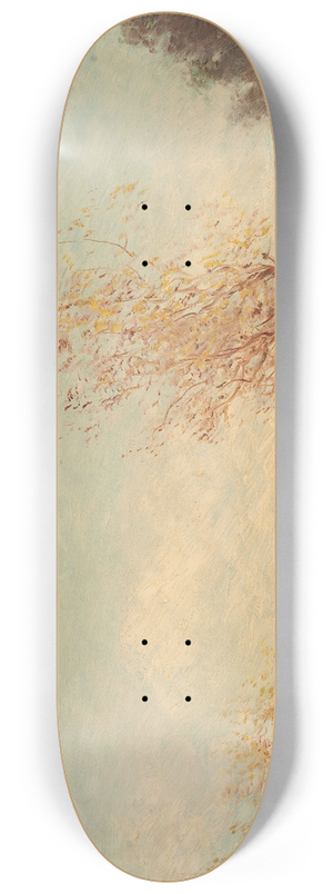 Flix Ziem - Cerf Dans La Fort De Fontainebleau 8.25 inch art skate deck