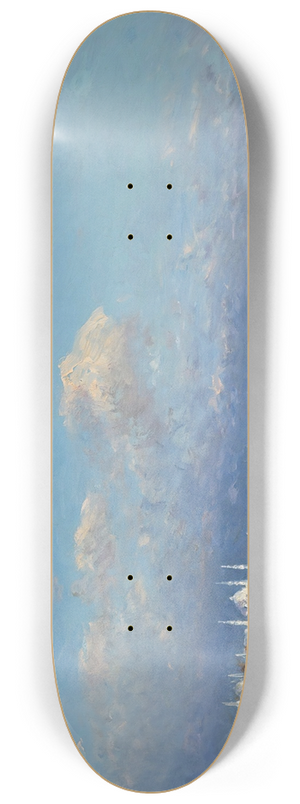 Flix Ziem - Constantinople From The Sea Of Marmara 8.25 inch art skate deck Flix Ziem - Constantinople From The Sea Of Marmara 8.25 inch art skate deck