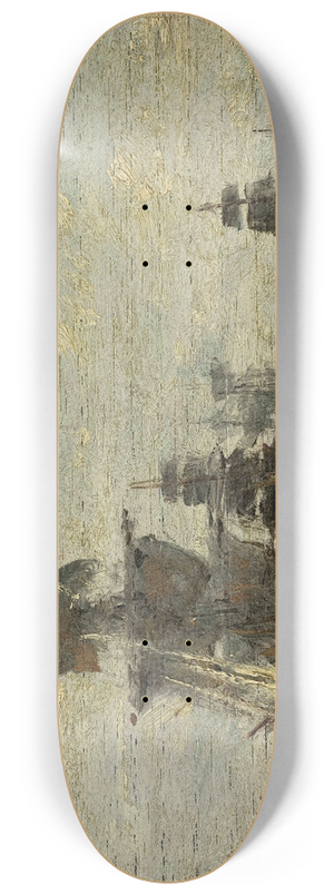 Flix Ziem - Les frgates 8.25 inch art skate deck