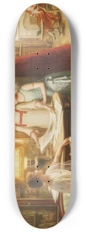 Albert Lynch - The Print Connoisseurs 8.25 inch art skate deck Albert Lynch - The Print Connoisseurs 8.25 inch art skate deck