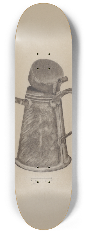 Florence Stevenson - Nursing Bottle 8.25 inch art skate deck