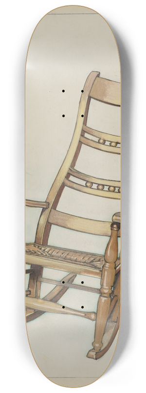 Florence Truelson - Colonial Rocking Chair 8.25 inch art skate deck