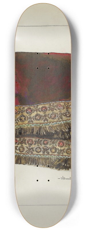 Florence Truelson - Tablecloth 8.25 inch art skate deck