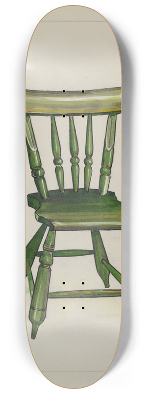 Florence Truelson - Wooden Chair 8.25 inch art skate deck