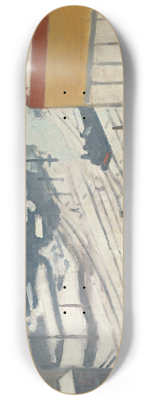 Albert Marquet - La Gare Montparnasse Sous La Neige 8.25 inch art skate deck Albert Marquet - La Gare Montparnasse Sous La Neige 8.25 inch art skate deck