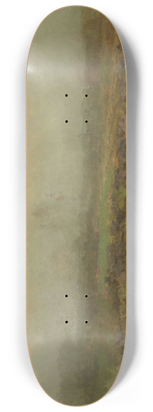 Florent Crabeels - Cabbage Field by Moonlight 8.25 inch art skate deck