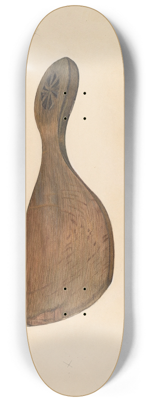 Florian Rokita - Butter Paddle 8.25 inch art skate deck