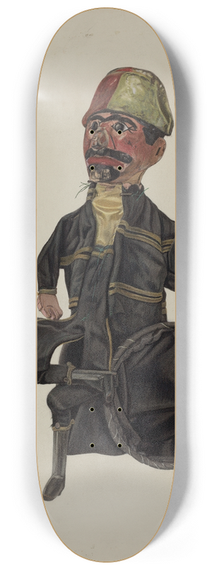 Florian Rokita - Policeman Hand Puppet 8.25 inch art skate deck