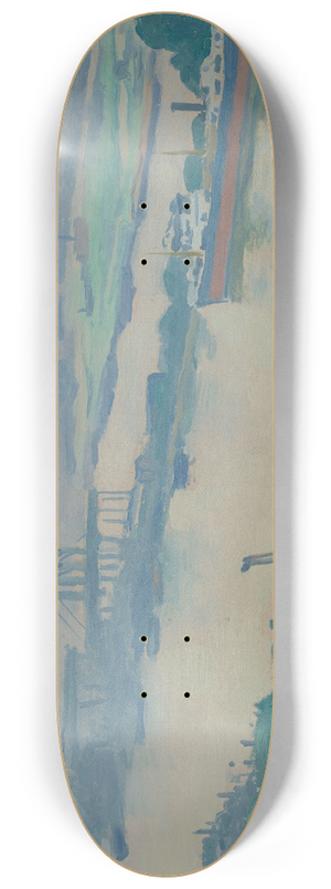 Albert Marquet - La Seine  Croisset (prs de Rouen) 8.25 inch art skate deck Albert Marquet - La Seine  Croisset (prs de Rouen) 8.25 inch art skate deck