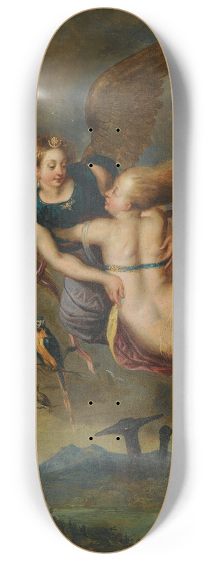 Follower Of Jan Breughel The Younger - An Allegory Of Air 8.25 inch art skate deck
