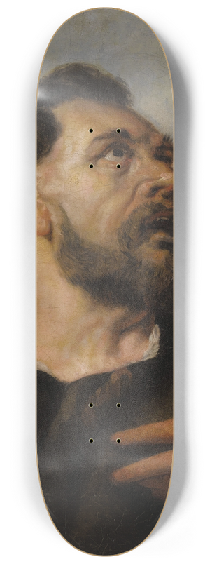 Follower of Peter Paul Rubens - Saint Roch 8.25 inch art skate deck