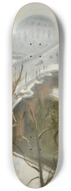Albert Marquet - Paris, Pont Neuf, Fin De La Neige 8.25 inch art skate deck Albert Marquet - Paris, Pont Neuf, Fin De La Neige 8.25 inch art skate deck